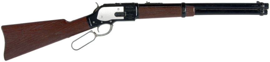 Mattel model 94 shootin shell western toy cap gun rifle